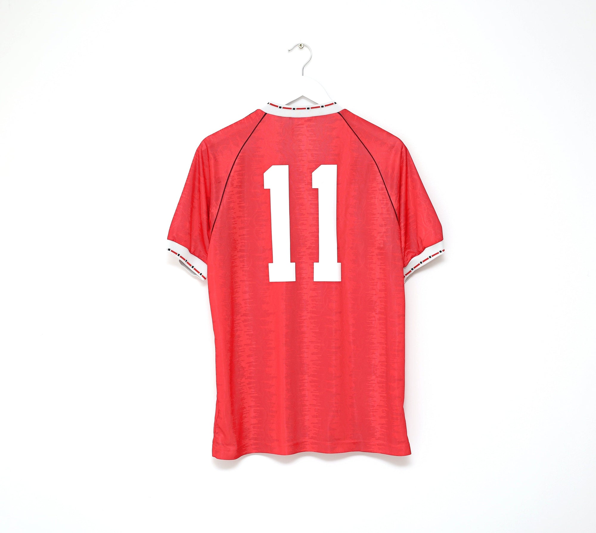 1990/92 KANCHELSKIS #11 Manchested United adidas Originals Football Shirt (M)