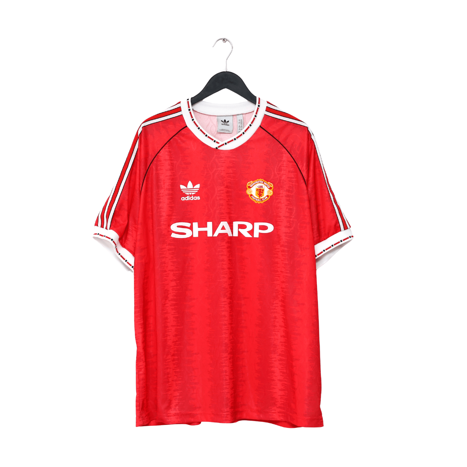 1990/92 KANCHELSKIS #11 Manchested United adidas Originals Football Shirt (XXL)