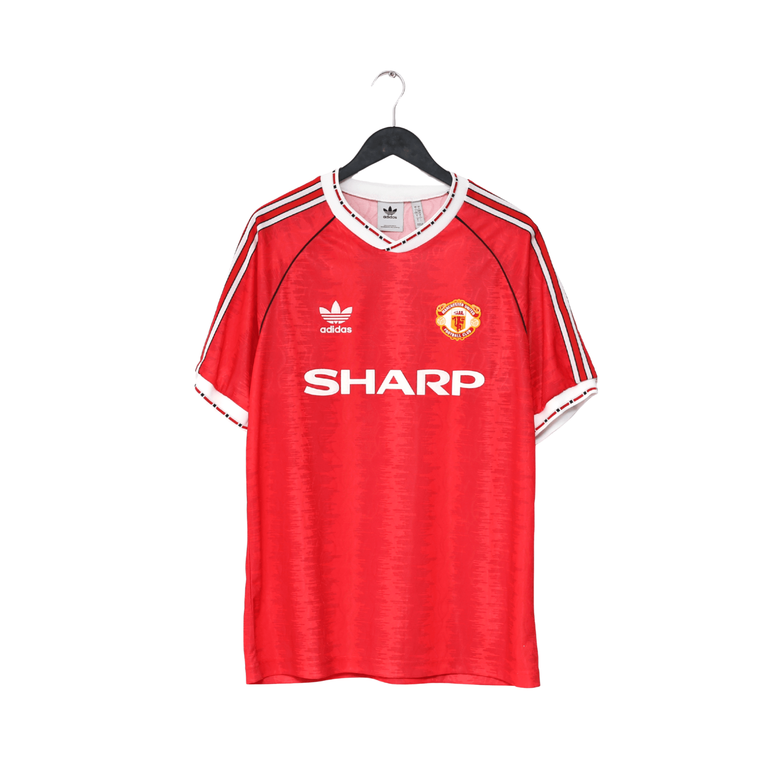 1990/92 KANCHELSKIS #11 Manchester United adidas Originals Football Shirt (L)