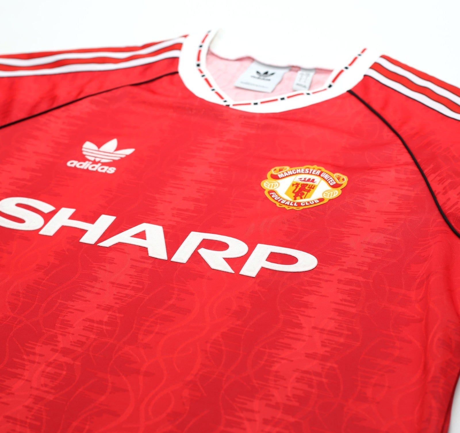 1990/92 KANCHELSKIS #11 Manchester United adidas Originals Football Shirt (L)