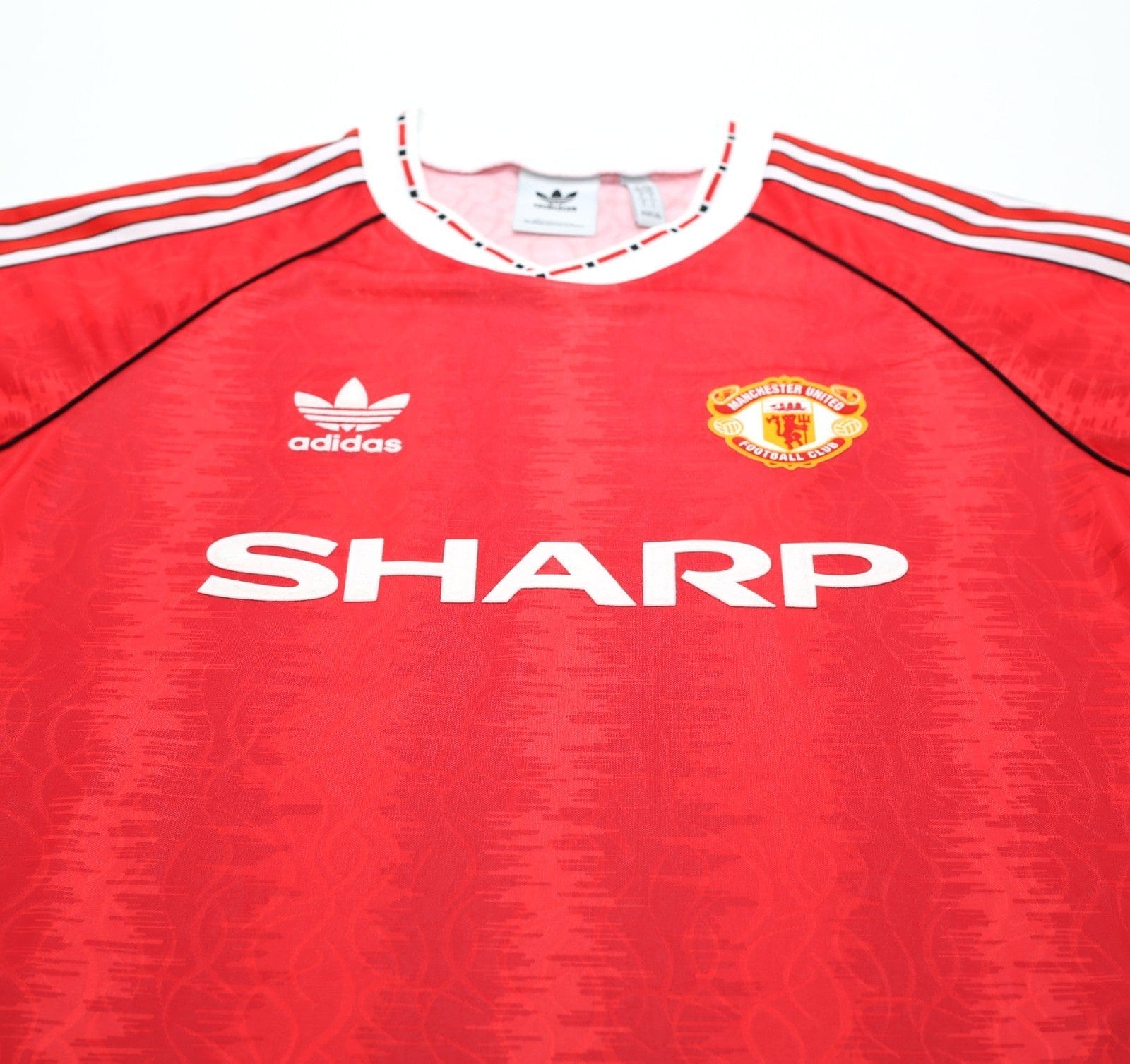 1990/92 KANCHELSKIS #11 Manchester United adidas Originals Football Shirt (L)