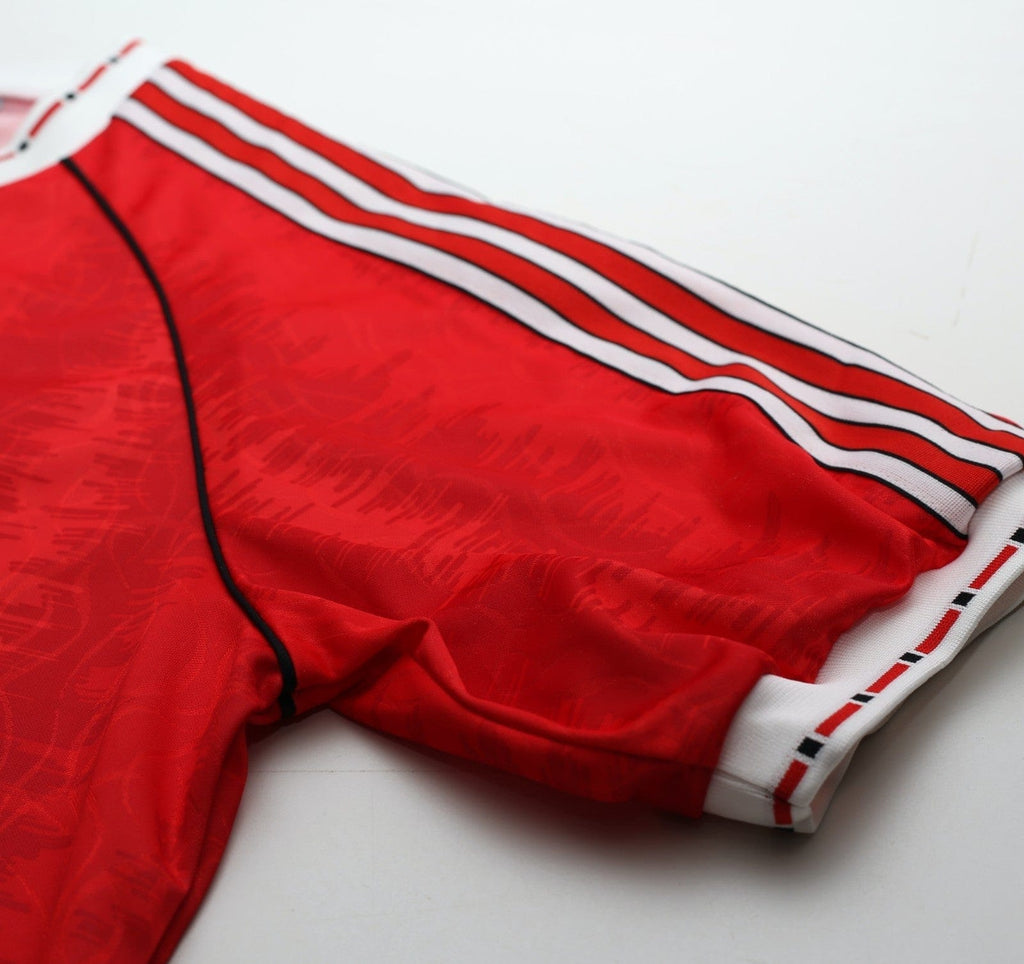 1990/92 KANCHELSKIS #11 Manchester United adidas Originals Football Shirt (L)