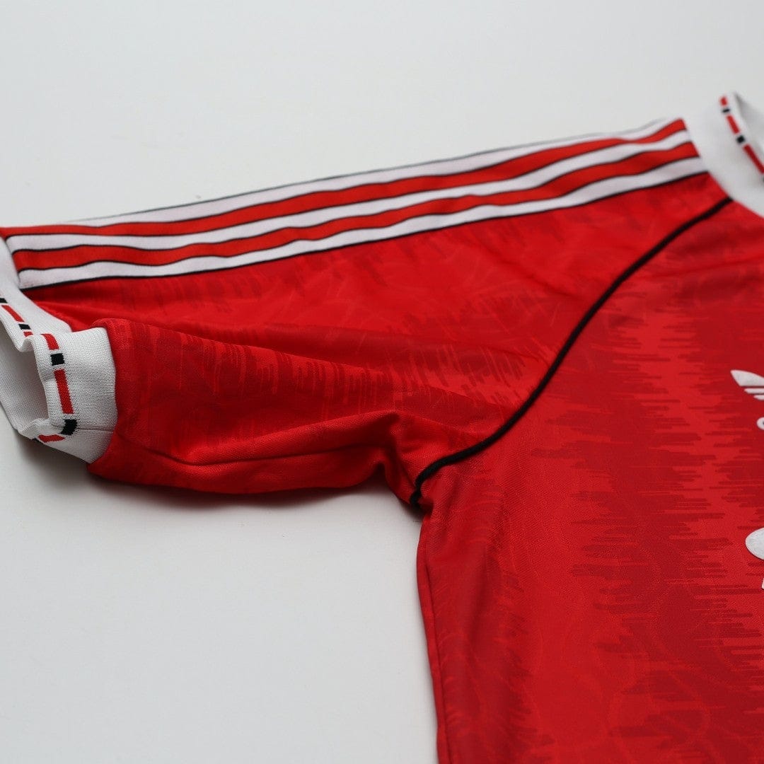 1990/92 Kanchelskis #11 Manchester United Retro adidas Home Football Shirt (M/L)