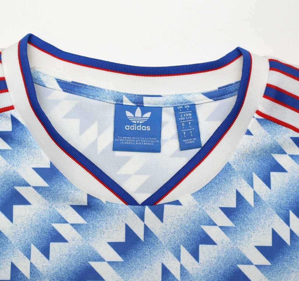1990/92 MANCHESTER UNITED Retro adidas Originals Away Football Shirt (M/L)