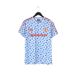 1990/92 MANCHESTER UNITED Retro adidas Originals Away Football Shirt (M/L)