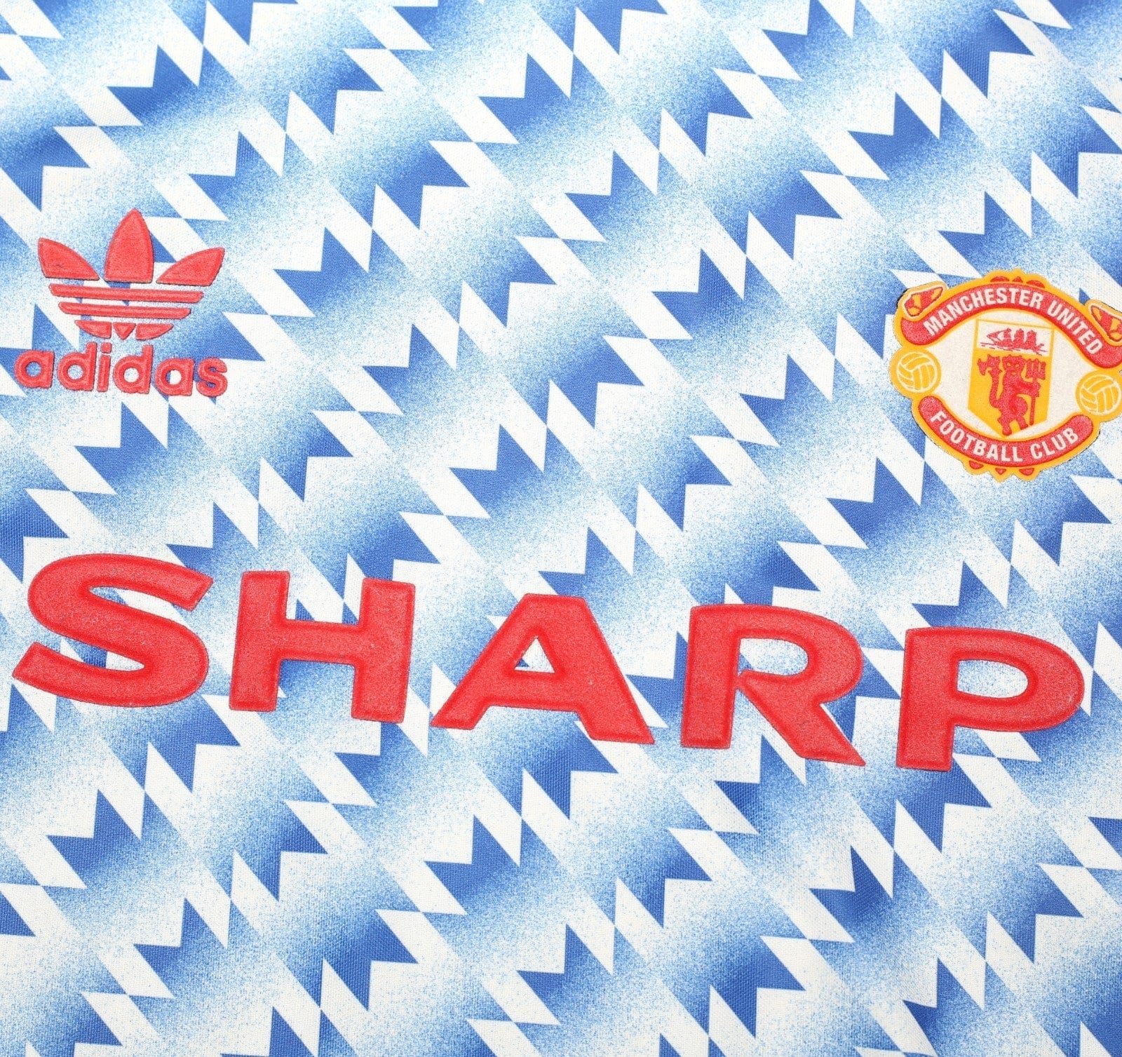 1990/92 MANCHESTER UNITED Retro adidas Originals Away Football Shirt (M/L)