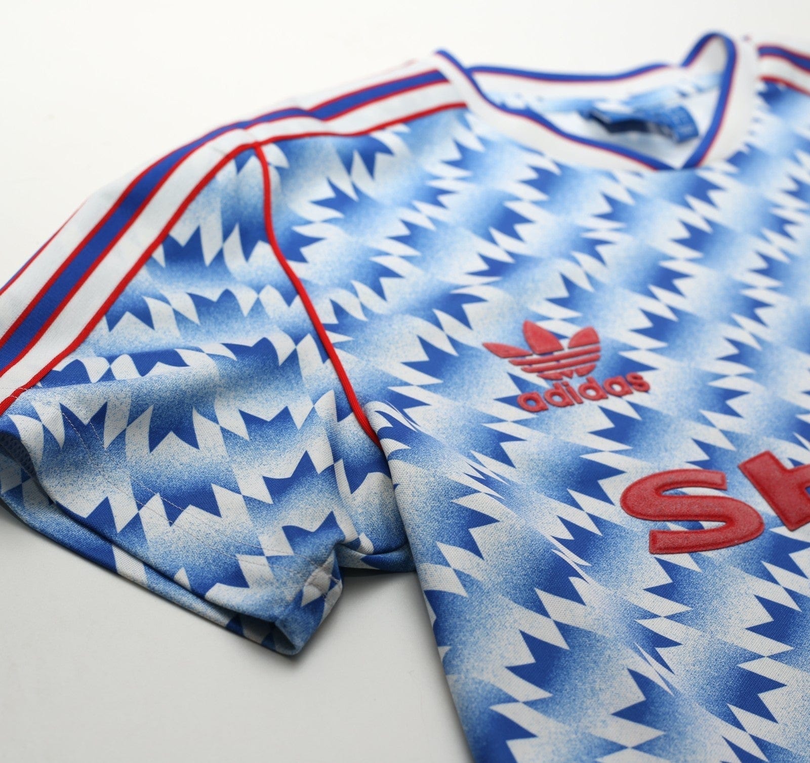 1990/92 MANCHESTER UNITED Retro adidas Originals Away Football Shirt (M/L)