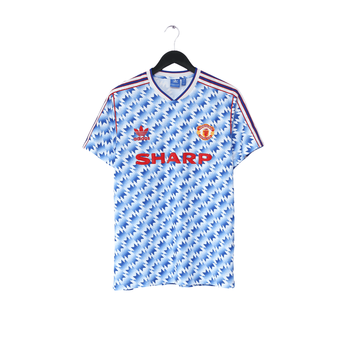 1990/92 MANCHESTER UNITED Retro adidas Originals Away Football Shirt (M/L)