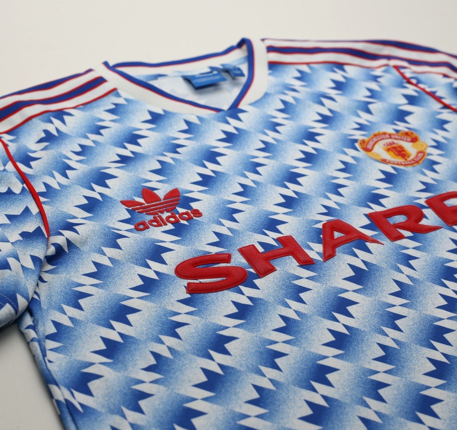 1990/92 MANCHESTER UNITED Retro adidas Originals Away Football Shirt (M/L)
