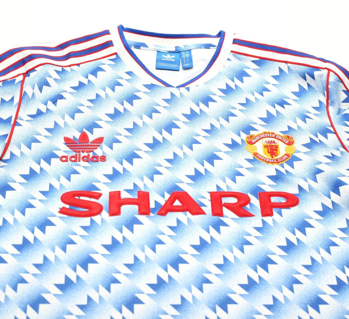 1990/92 MANCHESTER UNITED Retro adidas Originals Home Football Shirt ( -  Football Shirt Collective