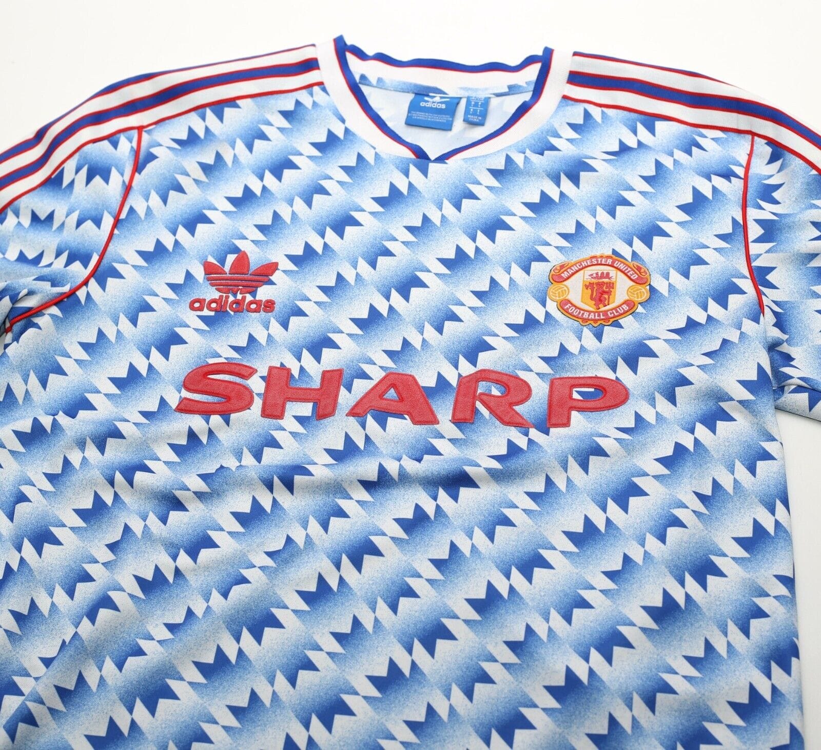 Manchester United 1990 Away Shirt - 2017 Adidas Originals - Medium - 9 –  Casual Football Shirts