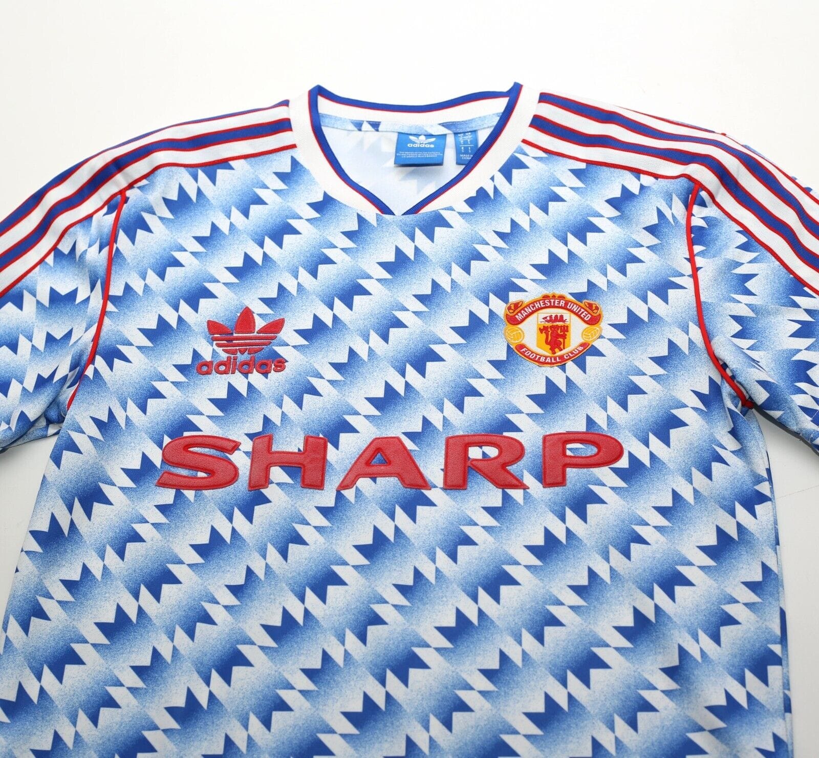 Retro adidas man utd shirt on sale