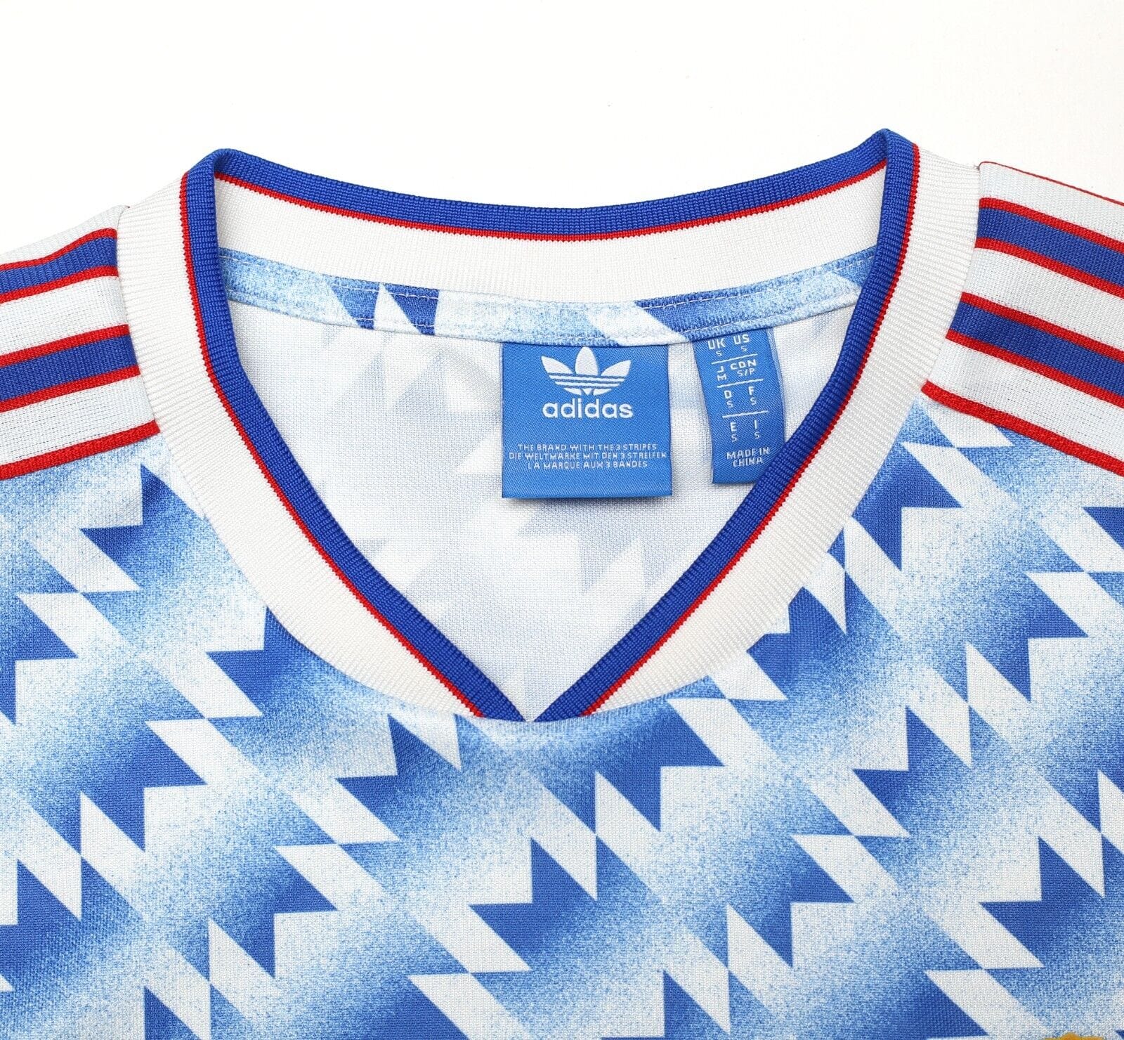 1990/92 MANCHESTER UNITED Retro adidas Originals Away Football Shirt (S)