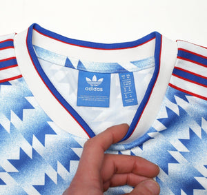 1990/92 MANCHESTER UNITED Retro adidas Originals Away Football Shirt (S/M)