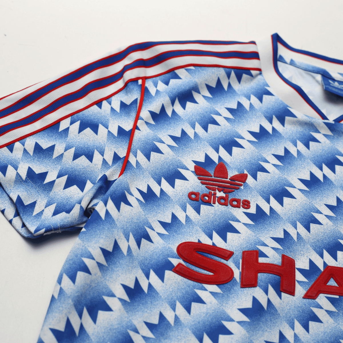 1990/92 Manchester United Retro adidas Originals Away Football Shirt (S/M)