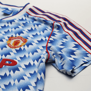 1990/92 Manchester United Retro adidas Originals Away Football Shirt (S/M)