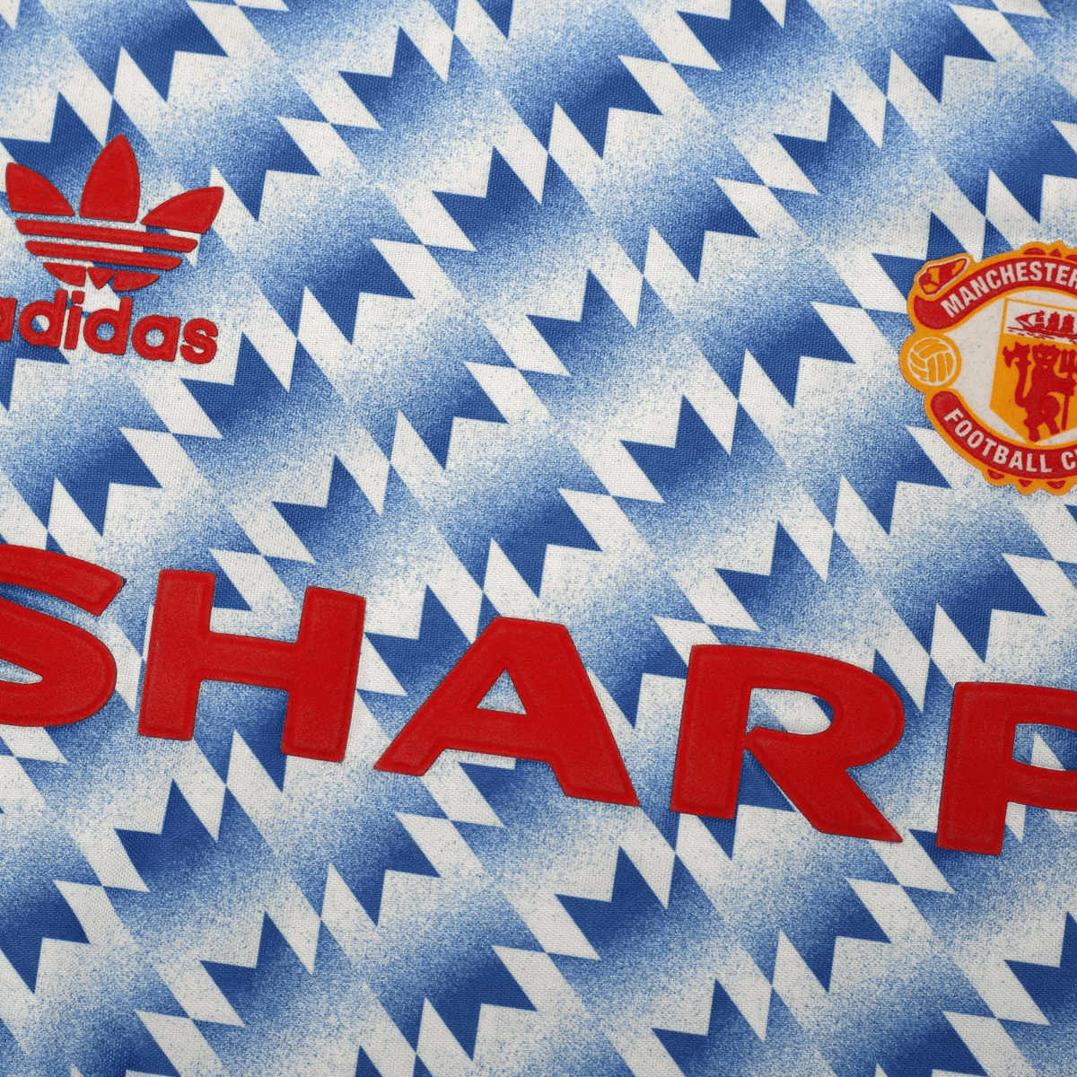 1990/92 Manchester United Retro adidas Originals Away Football Shirt (S/M)