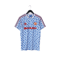 1990/92 Manchester United Retro adidas Originals Away Football Shirt (S/M)