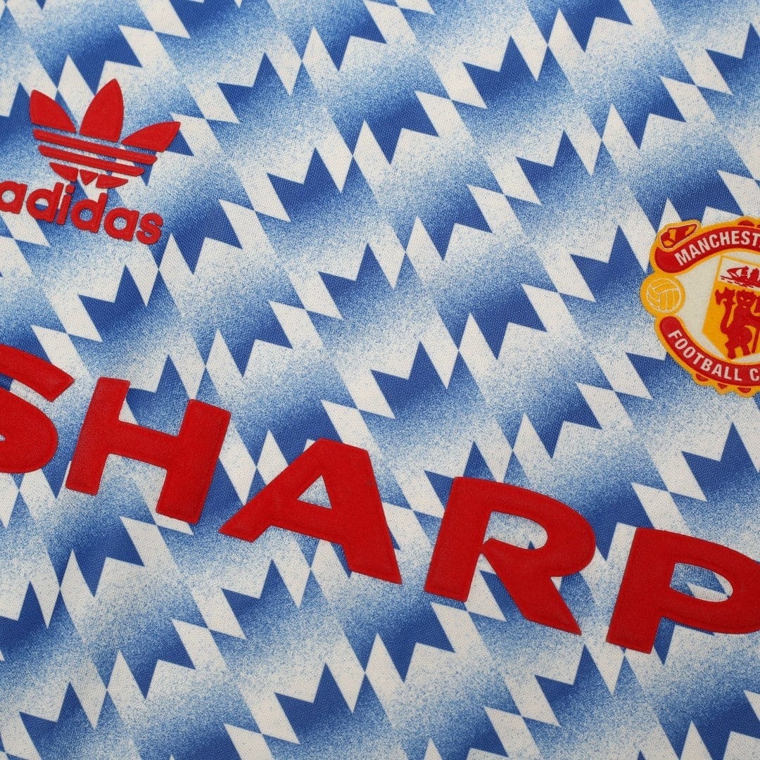 1990/92 Manchester United Retro adidas Originals Away Football Shirt (S/M)