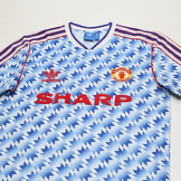 1990/92 Manchester United Retro adidas Originals Away Football Shirt (S/M)