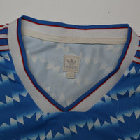 1990/92 Manchester United Retro adidas Originals Away Football Shirt (XL)