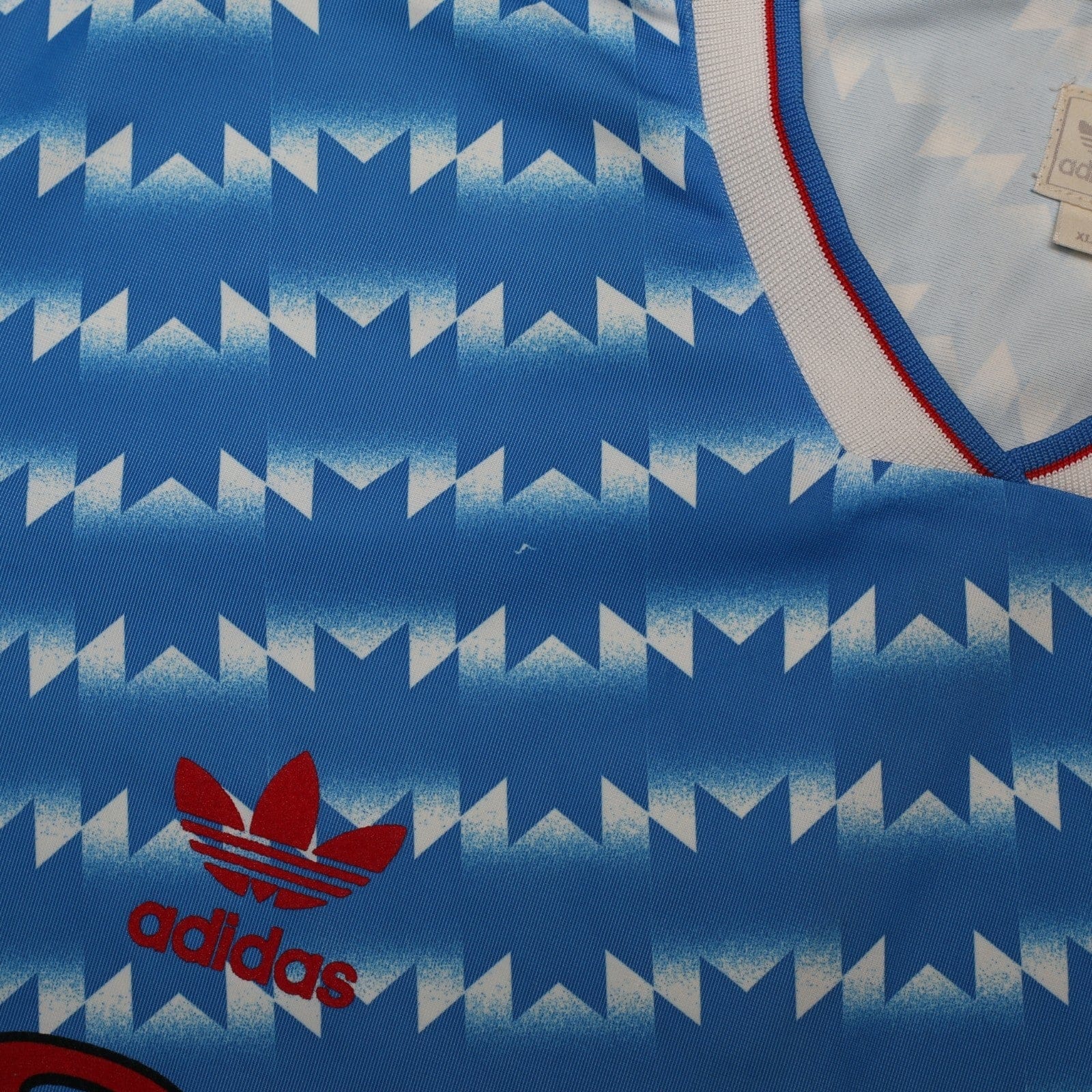 1990/92 Manchester United Retro adidas Originals Away Football Shirt (XL)
