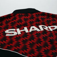 1990/92 Manchester United Retro adidas Originals Track Top Jacket (L) 1991
