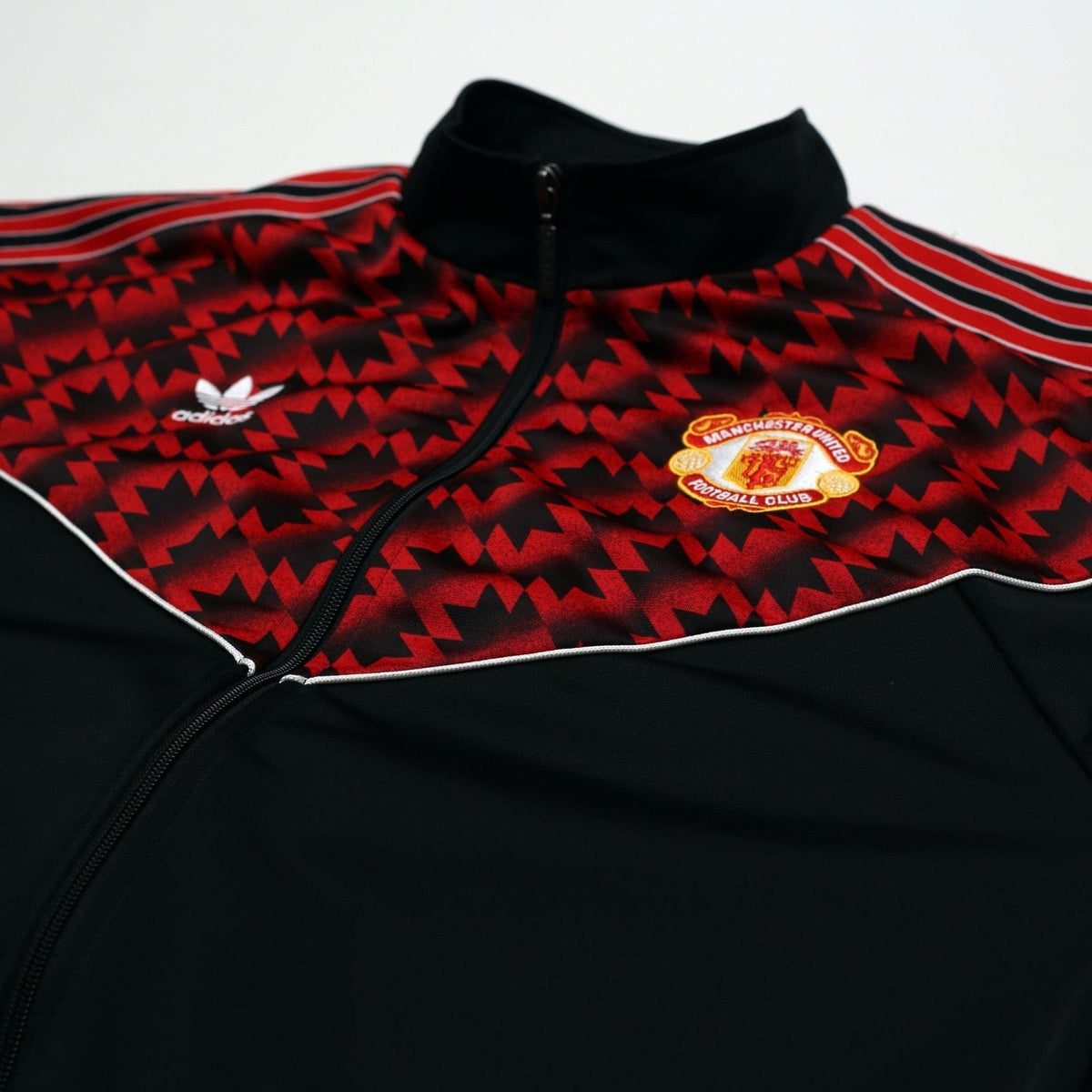 1990/92 Manchester United Retro adidas Originals Track Top Jacket (L) 1991