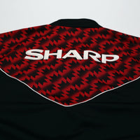 1990/92 Manchester United Retro adidas Originals Track Top Jacket (L) 1991