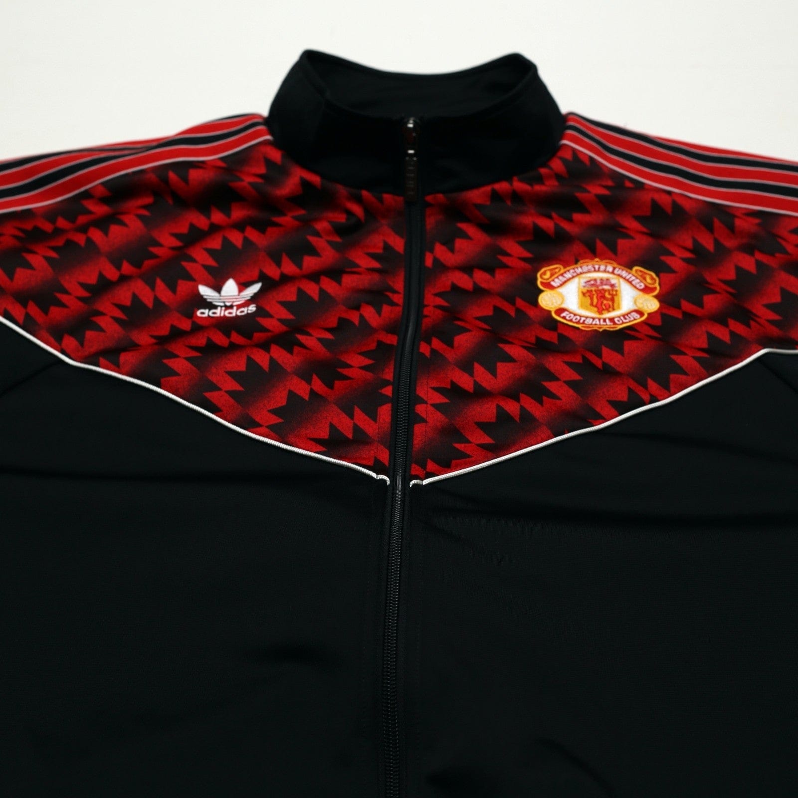1990/92 Manchester United Retro adidas Originals Track Top Jacket (L) 1991
