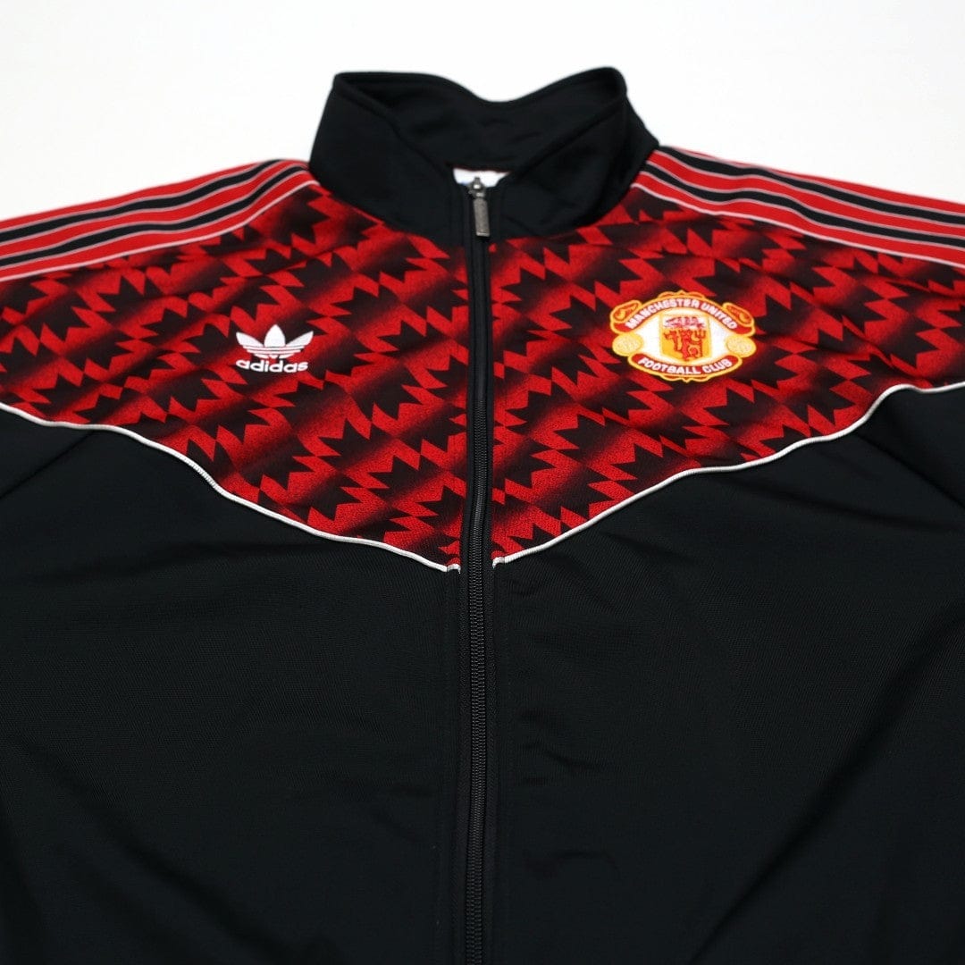 1990/92 Manchester United Retro adidas Originals Track Top Jacket (M) 1991