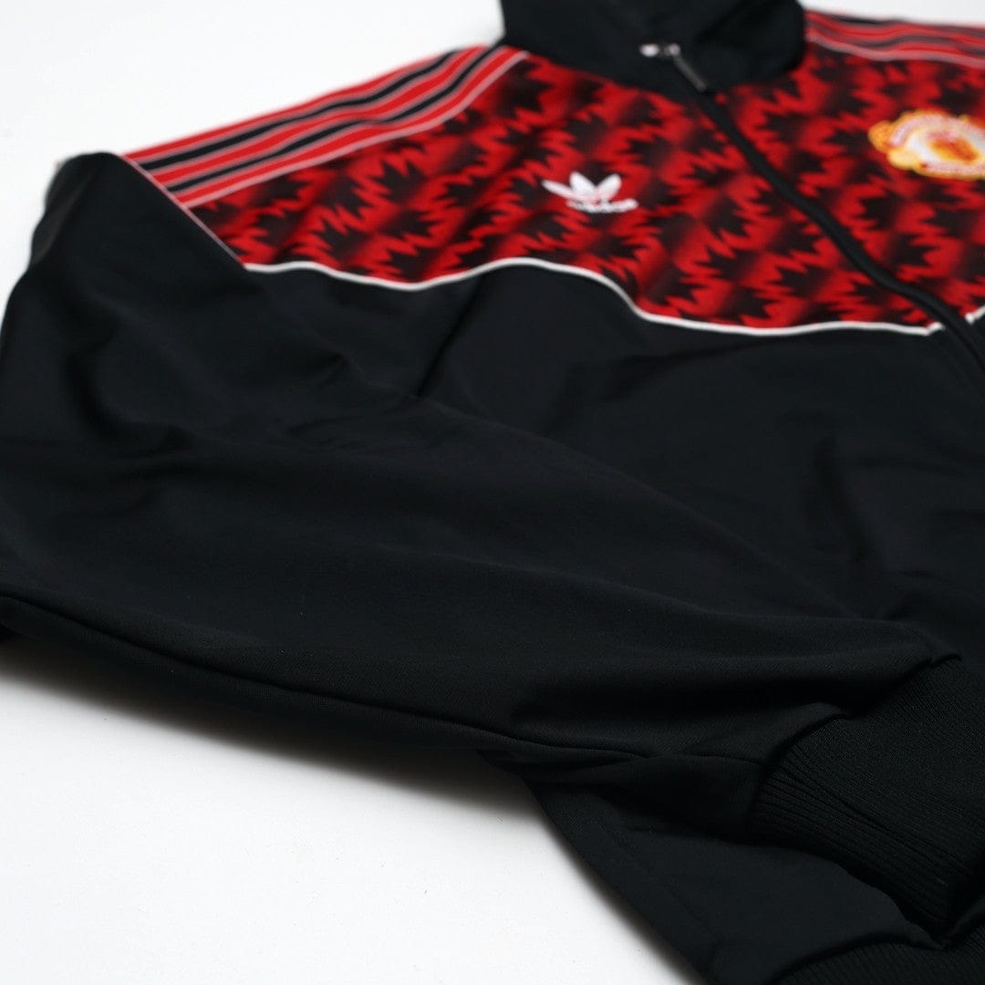 1990/92 Manchester United Retro adidas Originals Track Top Jacket (M) 1991