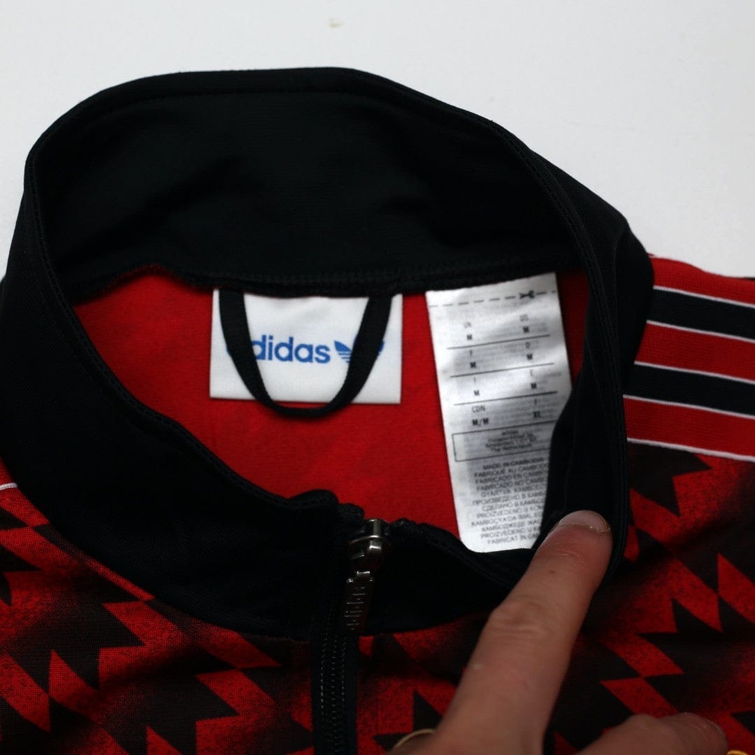 1990/92 Manchester United Retro adidas Originals Track Top Jacket (M) 1991