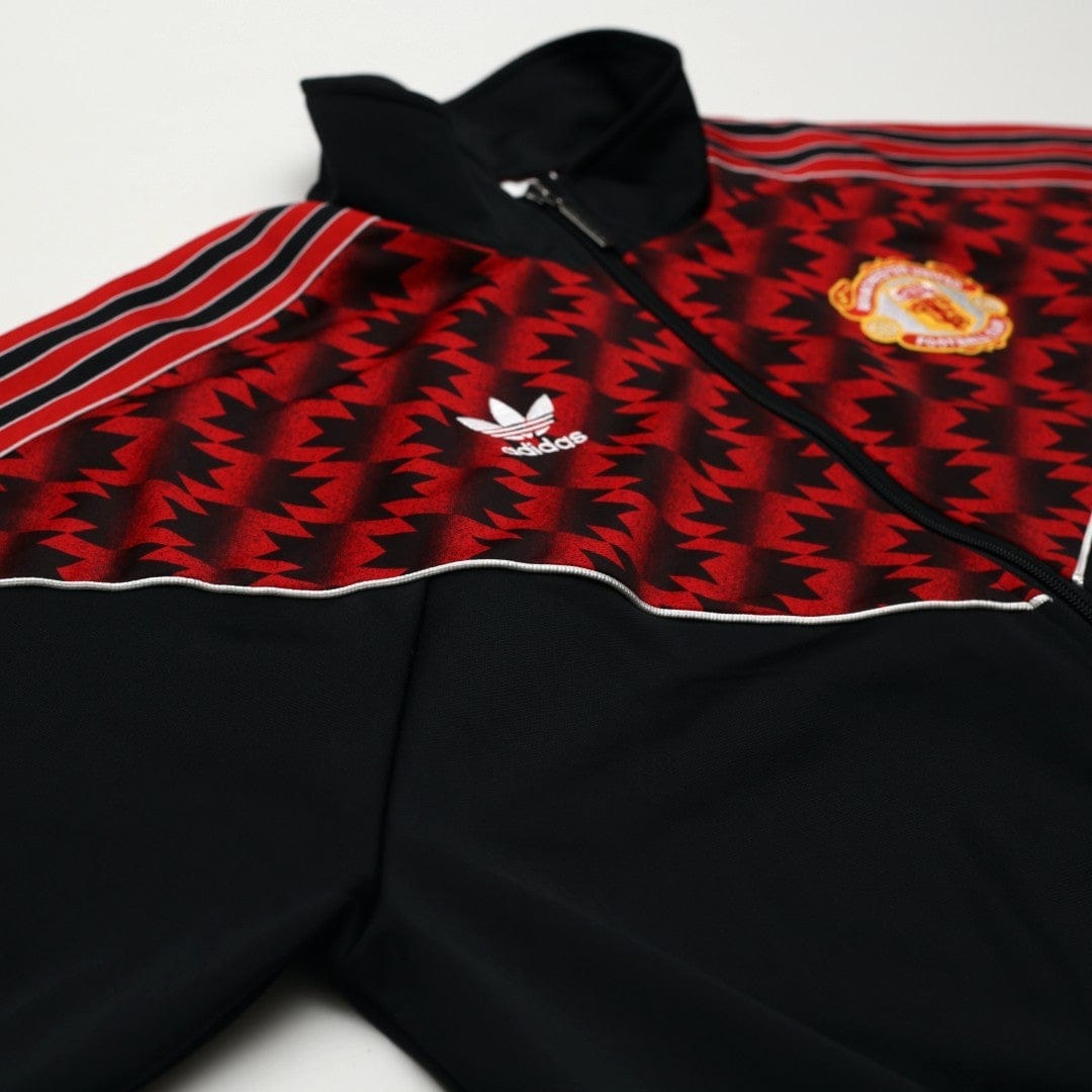 1990/92 Manchester United Retro adidas Originals Track Top Jacket (M) 1991