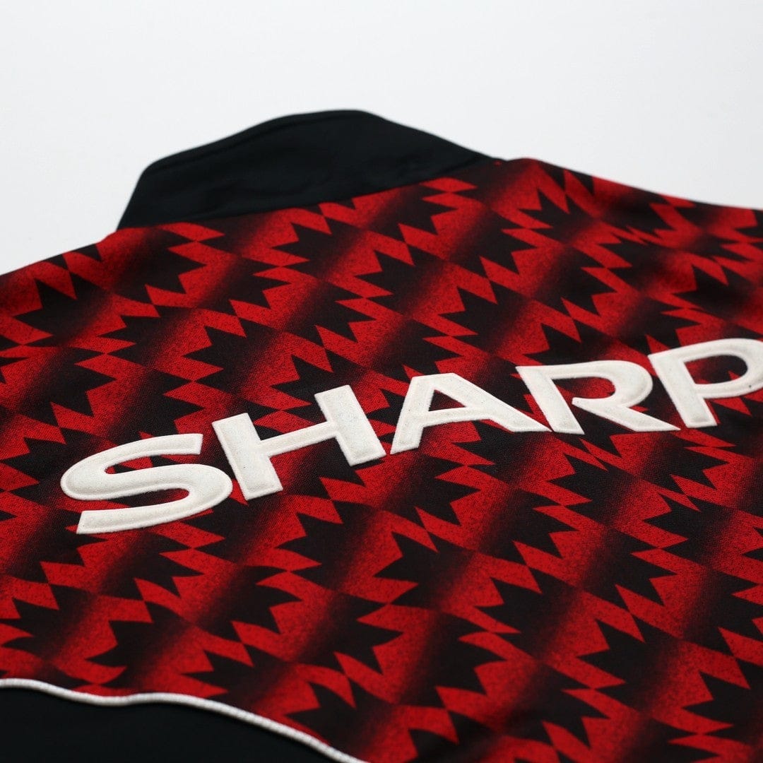 1990/92 Manchester United Retro adidas Originals Track Top Jacket (M) 1991
