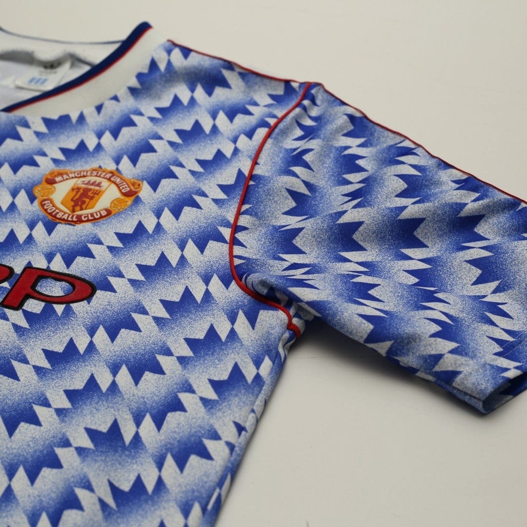 1990/92 Manchester United Vintage adidas Away Football Shirt (M) 38/40