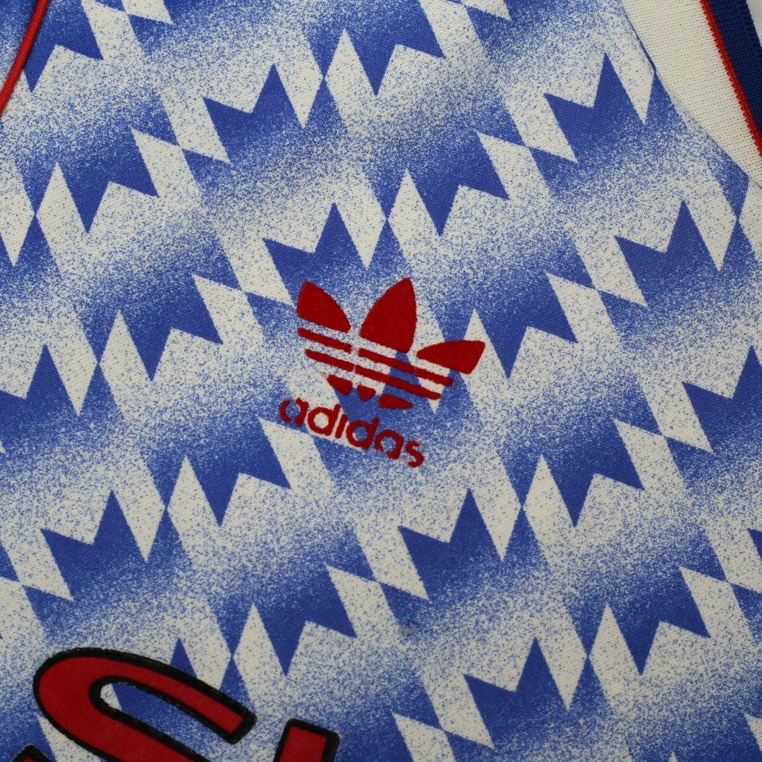 1990/92 Manchester United Vintage adidas Away Football Shirt (M) 38/40