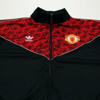 1990/92 Manchester United Vintage adidas Track Top Jacket (M) 42/44