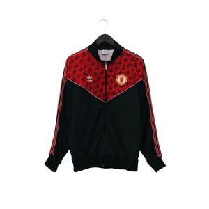 1990/92 Manchester United Vintage adidas Track Top Jacket (M) 42/44
