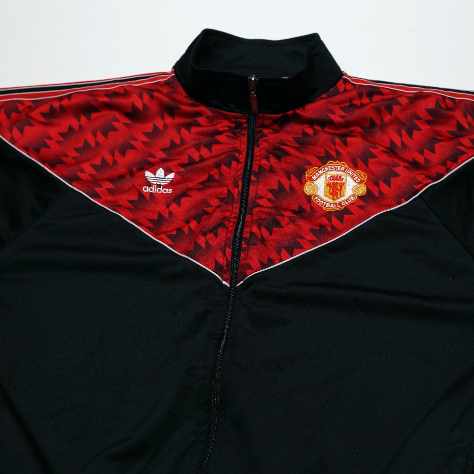 1990/92 Manchester United Vintage adidas Track Top Jacket (M) 42/44