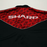 1990/92 Manchester United Vintage adidas Track Top Jacket (M) 42/44