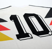 1990/92 MATTHAUS #10 West Germany Retro adidas Football Shirt (S/M) Italia 90