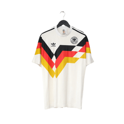 1990/92 MATTHAUS #10 West Germany Retro adidas Football Shirt (S/M) Italia 90