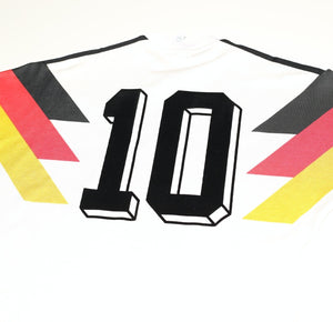 1990/92 MATTHAUS #10 West Germany Retro adidas Football Shirt (XS/S) Italia 90