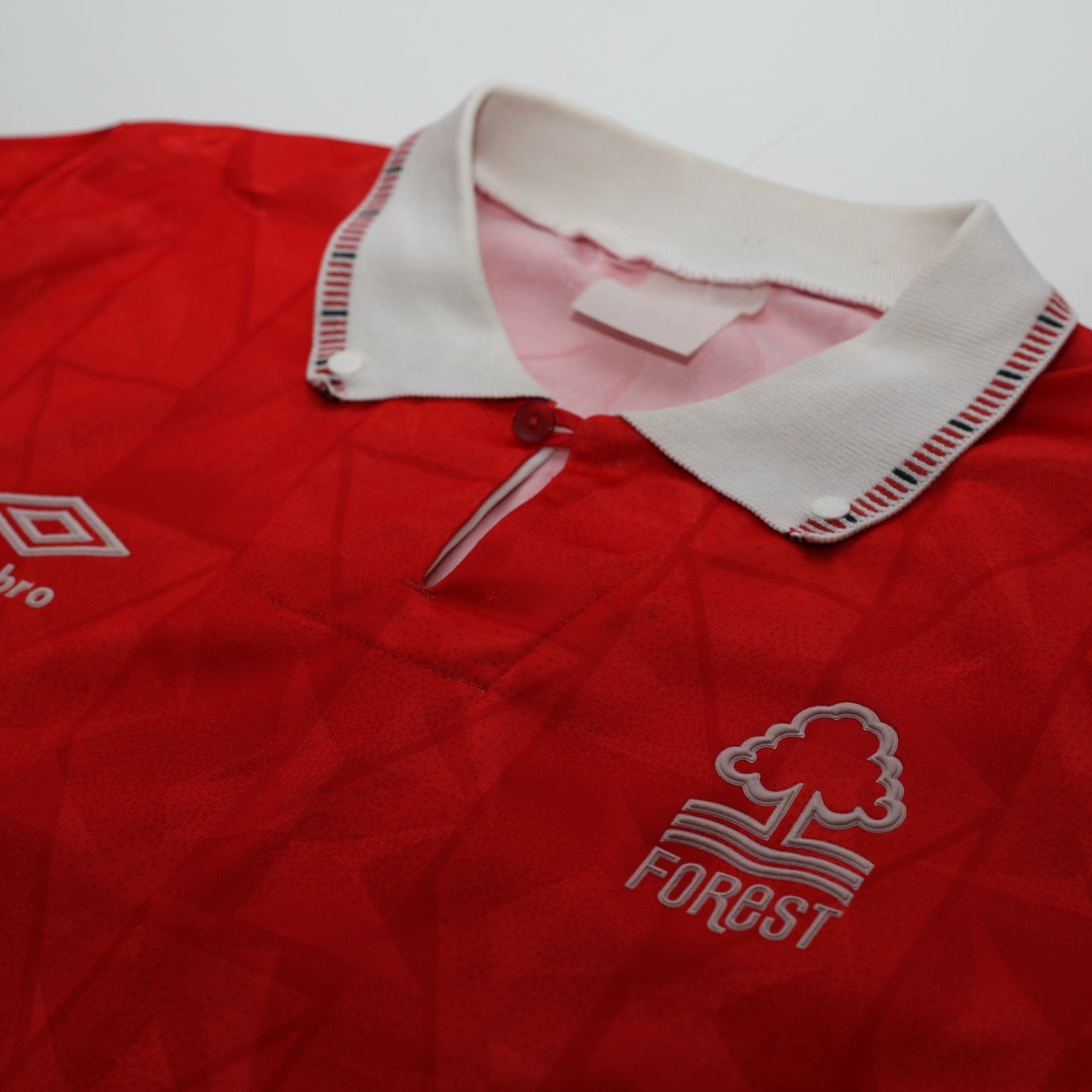 1990/92 Nottingham Forest Vintage Umbro Home Football Shirt (S)