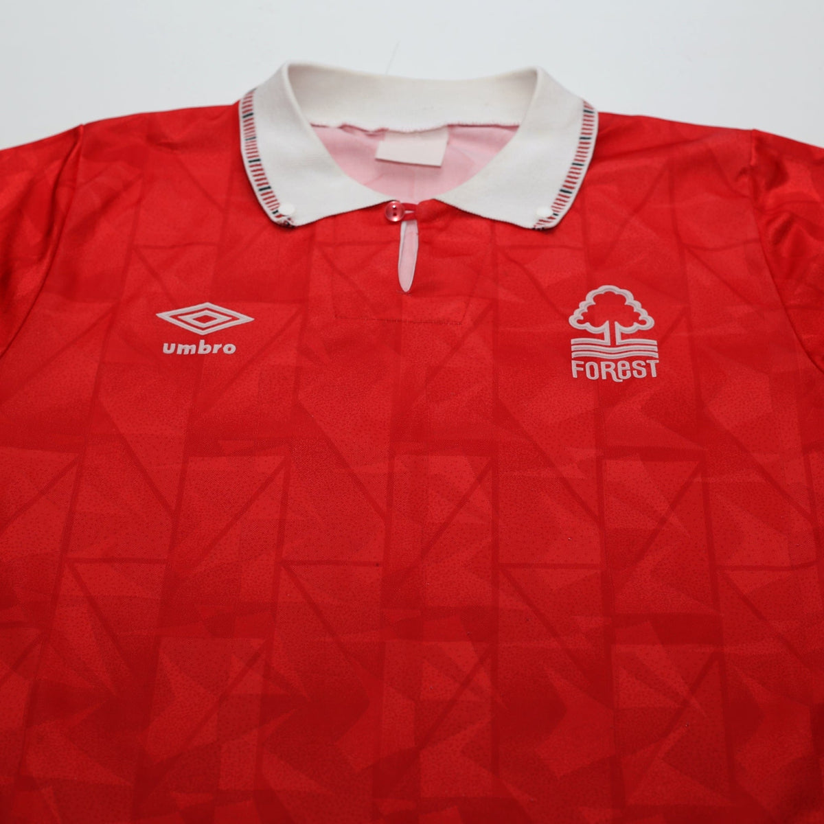 1990/92 Nottingham Forest Vintage Umbro Home Football Shirt (S)