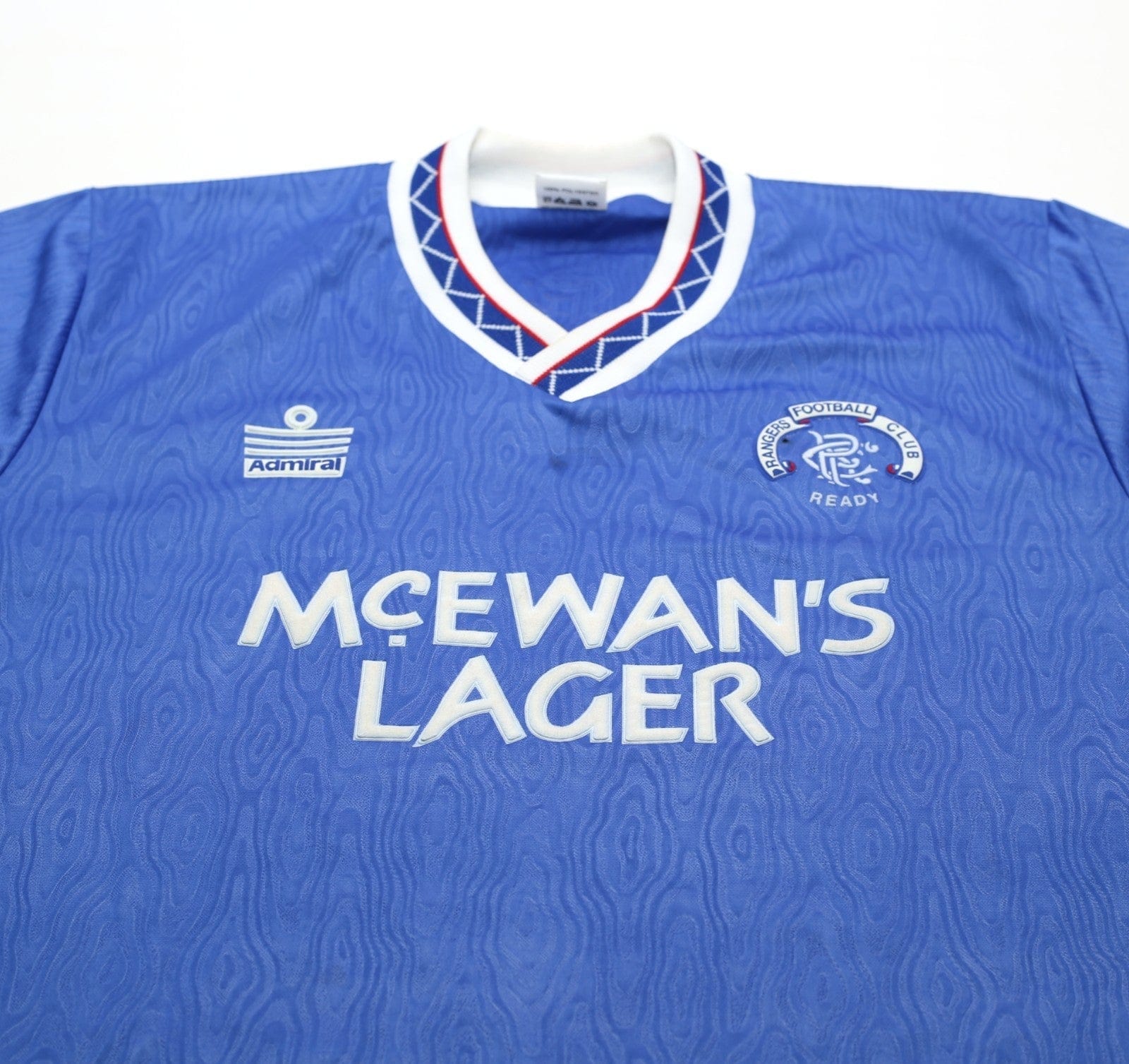 1990/92 Rangers Vintage Admiral Home Football Shirt (L) 42/44