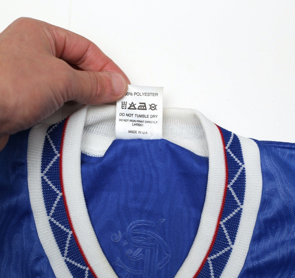 1990/92 Rangers Vintage Admiral Home Football Shirt (L) 42/44