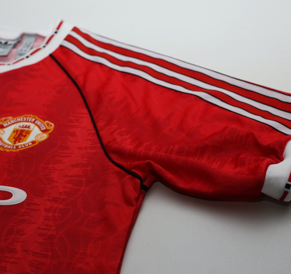 1990/92 ROBSON #7 Manchester United adidas Originals Football Shirt (M)