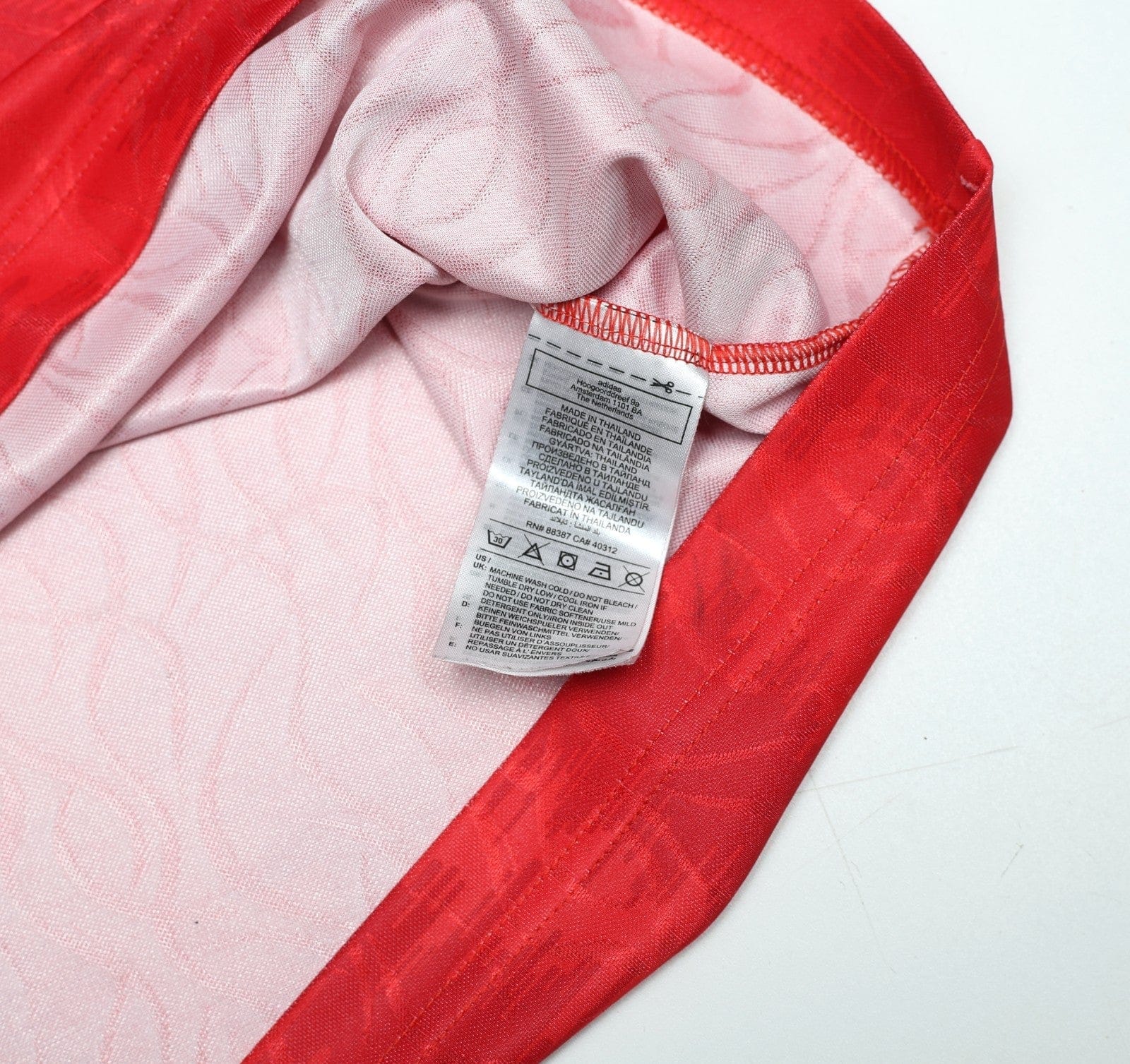 1990/92 ROBSON #7 Manchester United adidas Originals Football Shirt (XL)